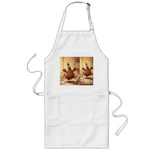 Avental Longo Chocolate Feathered Baker – Cozinha Caprichosa