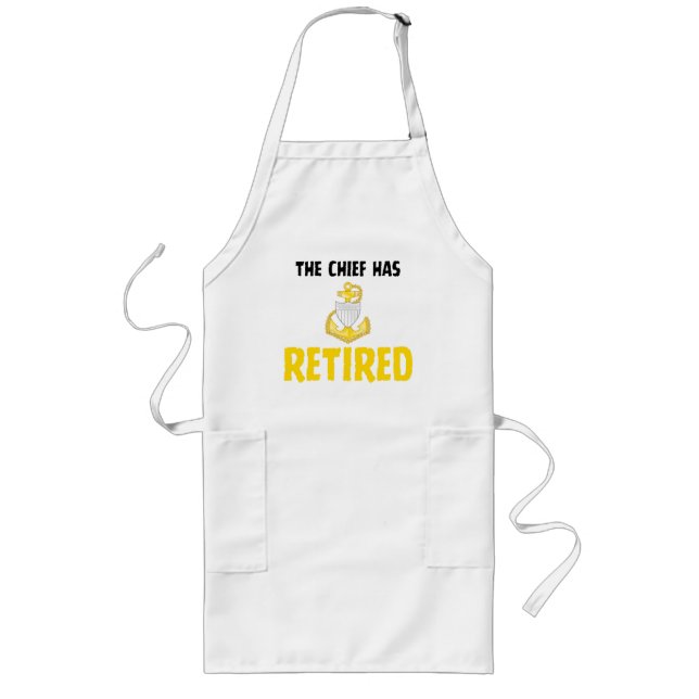 Avental Longo Coast Guard Chief Retired (Frente)