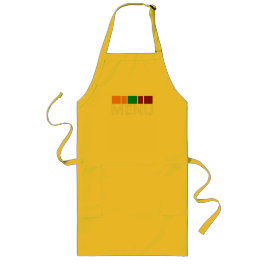 Avental Longo Colorful Squares Menu Text Graphic