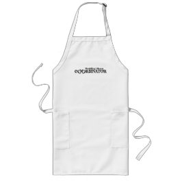 Avental Longo Coordenador de Caos de Casamento - Noiva Engraçada