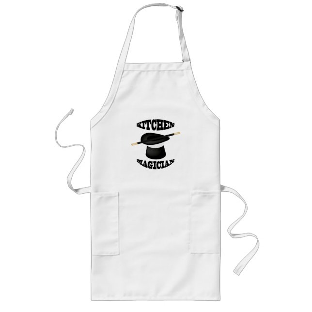 Avental Longo Cozinha mágica Cook Apron (Frente)