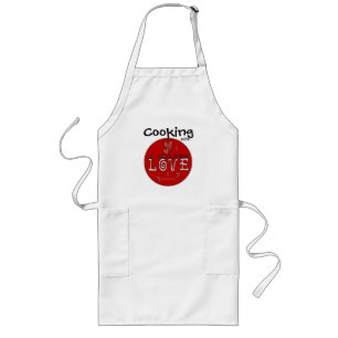 Avental Longo Cozinhar com amor - Apron