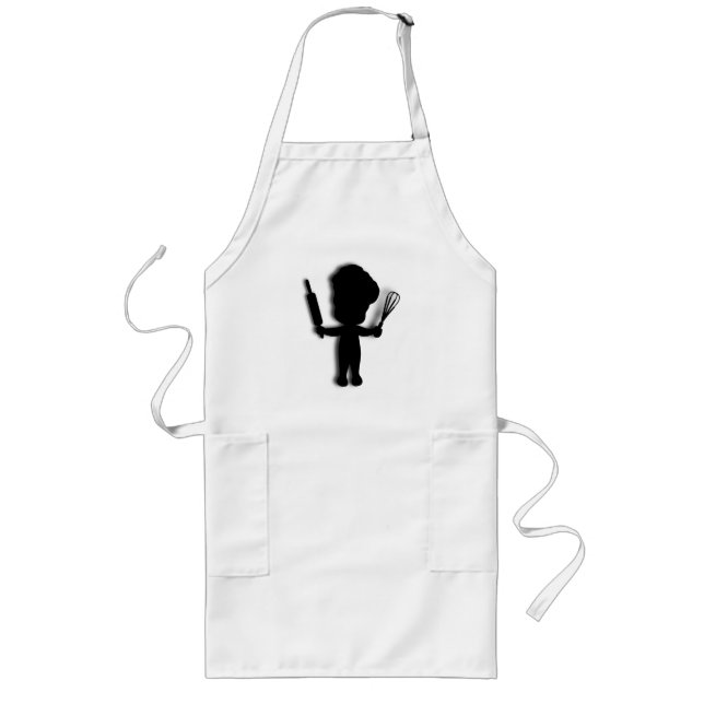 Avental Longo Cozinheiro/cozinheiro de chef Apron (Frente)