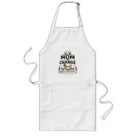 Avental Longo Cute Fun mom  Gift  Apron