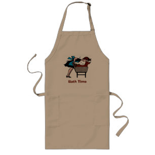 Avental Longo Dachshund Bath TimeAprons