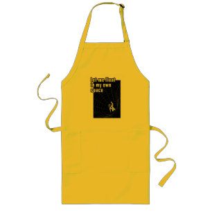 Avental Longo Deixe-me flutuar no meu próprio espaço