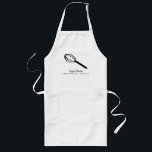 Avental Longo Desenho De Mão De Bolo Homemade<br><div class="desc">Bakery Business Apron</div>