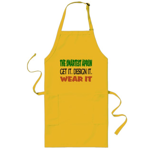 Avental Longo Design seu Próprio CHURRASCO Apron (Frente)