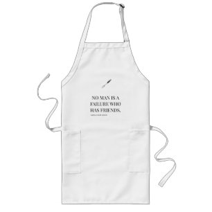 Avental Longo Dizendo um Anjo Longo Pai Apron