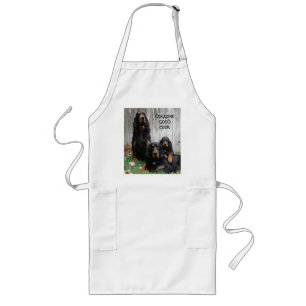 Avental Longo DOGGONE BOM COOK Gordon Setter Generações Apron