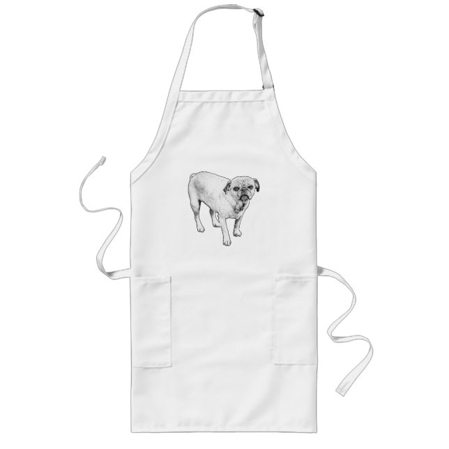 Avental Longo Dotted Dog Apron Adds Cheerful Pop To Meal Prep (Frente)
