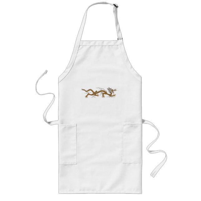 Avental Longo Dragão De Buddhan Apron (Frente)