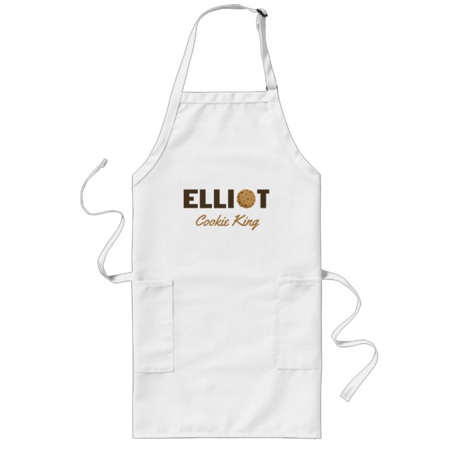 Avental Longo Elliot cookie King Long Apron (Frente)