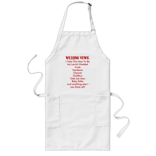 AVENTAL LONGO ENGANAR APRONS (Frente)