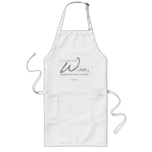 Avental Longo Engraçado Cozinha longa Apron
