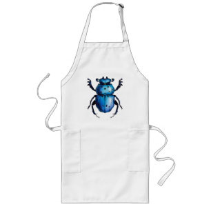 Avental Longo Escaravelho, Escaravelho, Arte Azul, Entomologia E