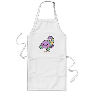 Avental Longo Escorpião Kawaii Fofo Cartoon Pastel