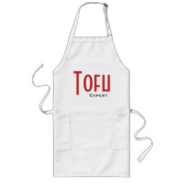 Avental Longo especialista em tofu