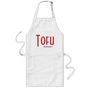 Avental Longo especialista em tofu