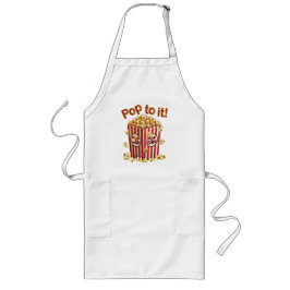Avental Longo Estique-se com Estilo - "Pop a ele!"
