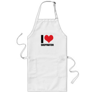 Avental Longo Eu amo Shepparton
