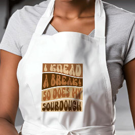 Avental Longo Eu Conheço Uma Quebra, Assim Como Minha Pão De Sor