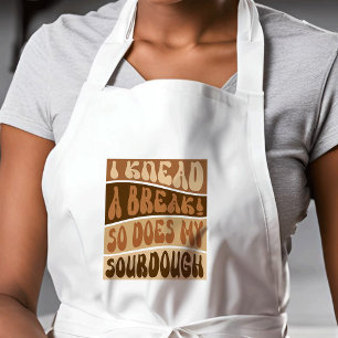 Avental Longo Eu Conheço Uma Quebra, Assim Como Minha Pão De Sor