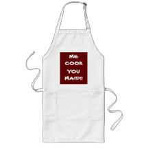 Eu Cozinhei Você Maid! >Ditos engraçados em Aprons