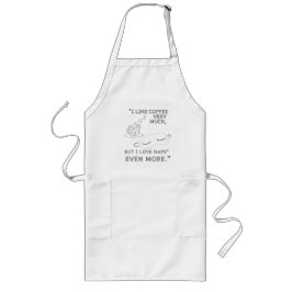 AVENTAL LONGO EU GOSTO MUITO DE CAFÉ