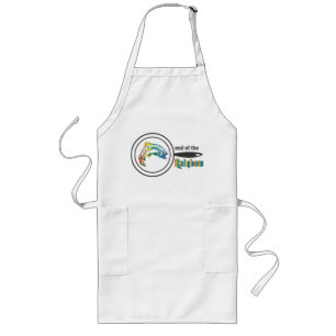 Avental Longo Extremidade da truta de arco-íris