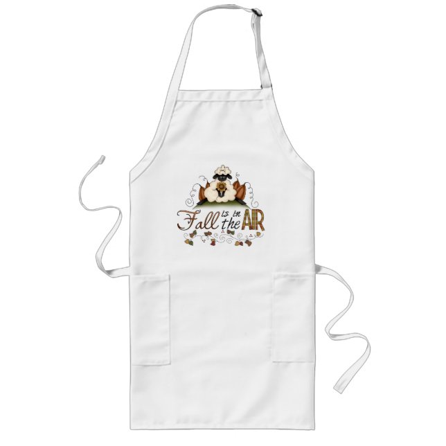 Avental Longo "Fall is in the Air" Autumn Sheep Apron (Frente)