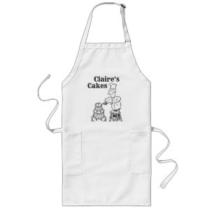 Avental Longo Fazer Bolo & Confeitaria