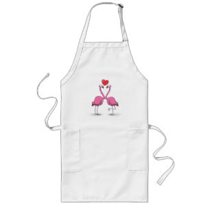 Avental Longo Flamingo