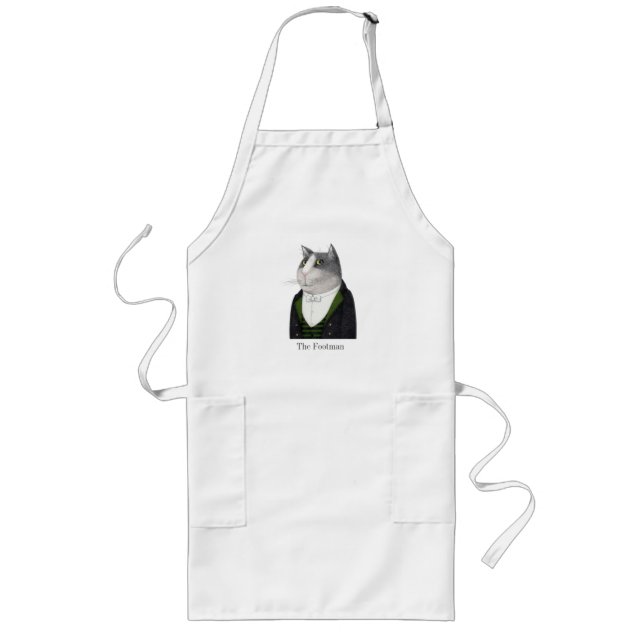 Avental Longo FOOTMAN CAT Long Apron (Frente)