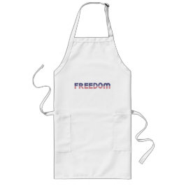 Avental Longo Freedom American Flag for Patriotic & Liberty Gift