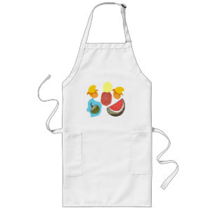 Avental Longo Fruits apron