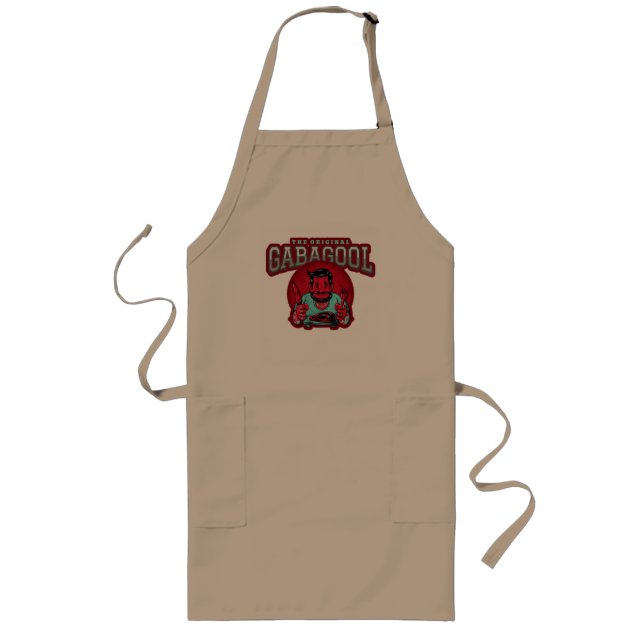 Avental Longo Gabagool Capicola Meat Pride Gift Apron (Frente)