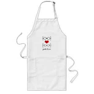 Avental Longo Geeky Glass Apron