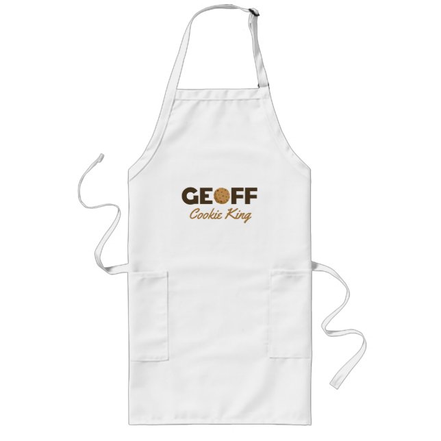 Avental Longo Geoff cookie King Long Apron (Frente)