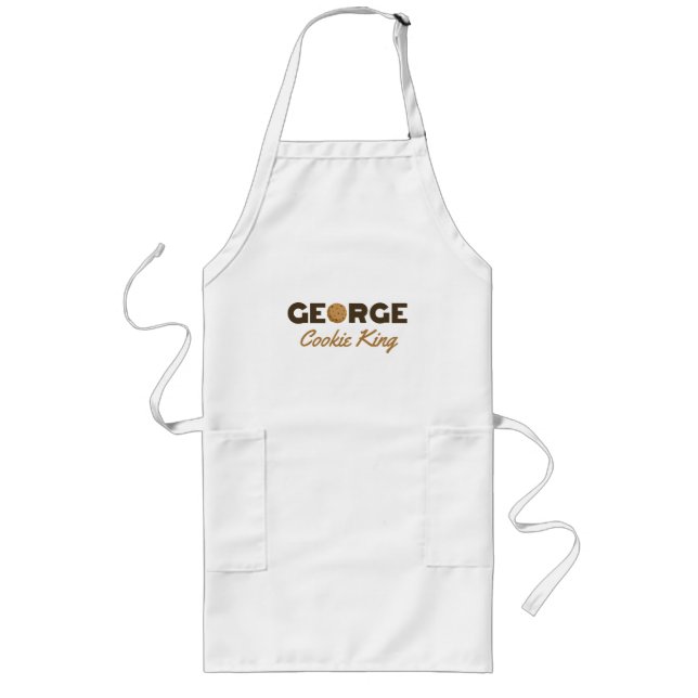 Avental Longo George cookie King Long Apron (Frente)