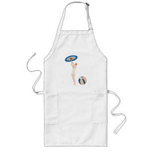 Avental Longo Georges Barbier Au Lido 1924 Ilustração de Moda