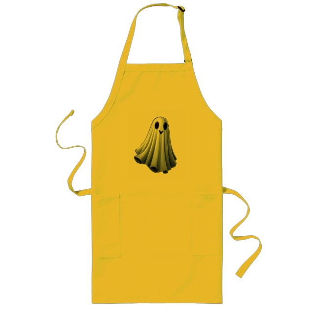 Avental Longo Ghost de Folha (Frente)