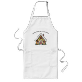 Avental Longo Gingercake House Apron para cozinhar cozinhas