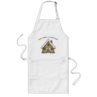Avental Longo Gingercake House Apron para cozinhar cozinhas