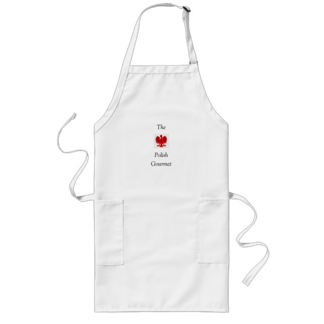 Avental Longo Gourmet Apron Polonês (Frente)