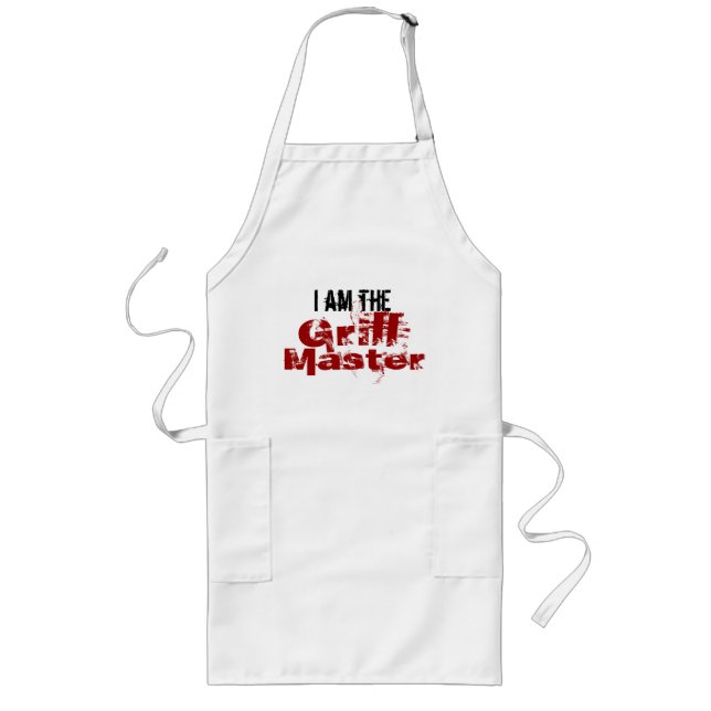 Avental Longo Grill Master Long Apron (Frente)