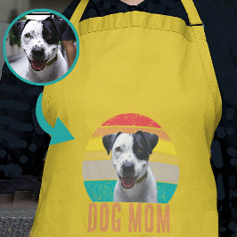 Avental Longo Grunge Vintage, desolada, terrier, cachorro fotogr