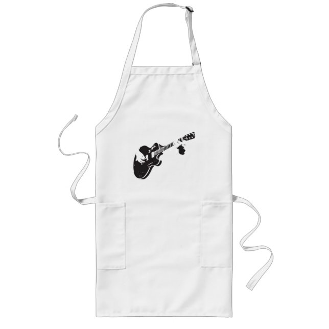 Avental Longo Guitarra - (Frente)