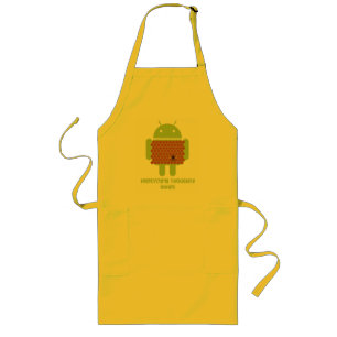 Avental Longo Honeycomb Thoughts Dentro (Android Inseto Droid Be