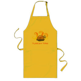 Avental Longo Horário da Turquia - Personalizável
